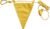 Nordisk Abspannleine, 180cm, 10er-Pack, mustard