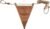 Nordisk Abspannleine, 180cm, 10er-Pack, chocolate