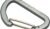 Nordisk Karabiner, Aluminium, Größe S, 10er-Set
