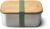 black+blum Lunchbox, Edelstahl/Bambus, 1250ml