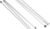 Nordisk Ersatzstangen, 138cm, Aluminium, 2er-Pack
