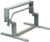 FAWO Hubtischgestell mit einfacher Höhenverstellung, Hubtisch-Automatik, 75cm, grau