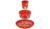 Koziol KIDS SET FARM Geschirrset, 3-teilig, organic red