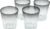 Bo-Camp Trinkglas, 200ml, 4er Set, rauchgrau