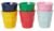 Rice Becher, Melamin, 6er Set, 160ml, bunt III