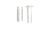 Ferrino Duralumining Heringe, 10er-Pack